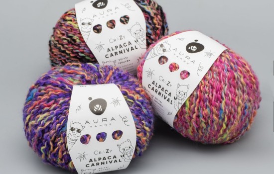 Aura Yarns Alpaca Carnival