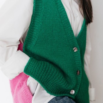 Пряжа Fashion Love Me 2.0, оттенки Bottega и Bubblegum