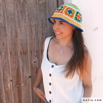 Katia Capri — пряжа для модных летних головных уборов