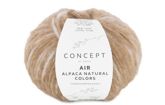 Katia Concept Air Alpaca Natural Colors