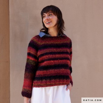 Идеальный узор для вязальщиц, которые любят вязать по кругу