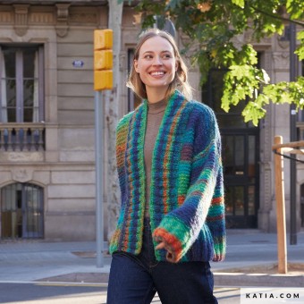 многослойная пряжа с эффектом мулине Concept Bohemian