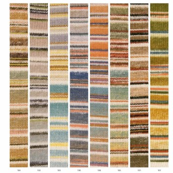 палитра оттенков пряжи Katia Concept Cotton-Cashmere Degrade