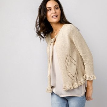 7 мотков пряжи Cotton Cashmere понадобилось для вязания 