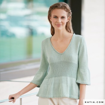 Носите роскошь с Katia Cotton-Cashmere — пряжей, которая говорит на языке изысканности