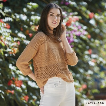 Katia Cotton-Cashmere — ваш холст, спицы — кисть, а петли — мазки идеальной картины