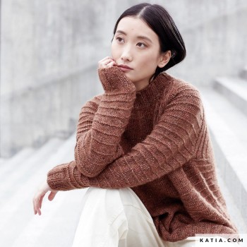 Tweed Yarn Cotton Merino от Katia — сочные цвета и мягкость
