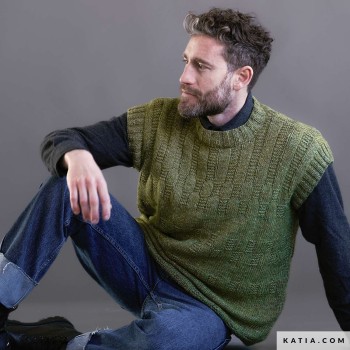 Пряжа Katia Concept Cotton-Merino Tweed — современный взгляд на классику