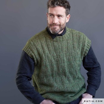 Katia Cotton-Merino Tweed — твид с мериносом и хлопком в составе