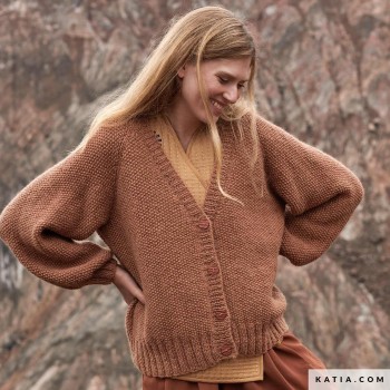 Начните вязать свой кардиган из пряжи Essential Alpaca by Concept by Katia уже сегодня!