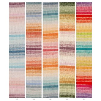 все цвета пряжи Katia Concept Illusion Merino