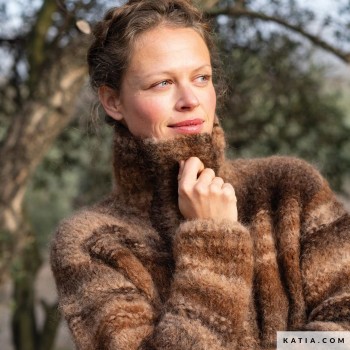 Пряжа Pure Alpaca Natural Colors от Concept by Katia объемная и легкая, с впечатляющей палитрой натуральных цветов.