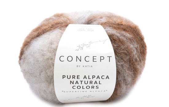 Katia Concept Pure Alpaca Natural Colors