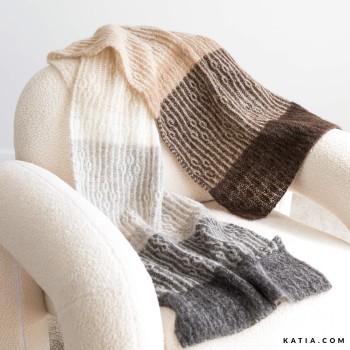 природа и дизайн находятся в идеальной гармонии в этом комплекте Silk-Alpaca Natural Colors