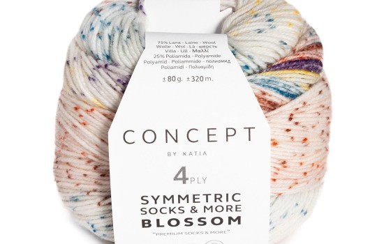 Katia Concept Symmetric Socks & More - Blossom