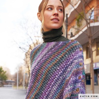 градиентная пряжа из мериноса и шелка Katia Concept Zekkei