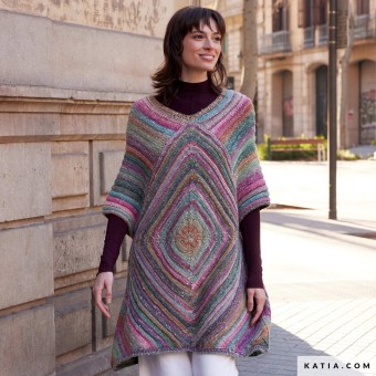 Вязаный узор для платья-туники с использованием Concept Zekkei