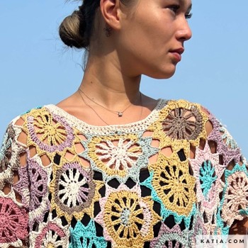 Вы также можете связать его из хлопка Katia Fair Cotton, Fair Cotton Infinity или Fair Cotton Granny