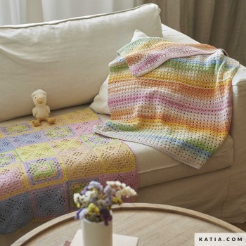 Katia Fair Cotton Granny – идеален для вязаных аксессуаров