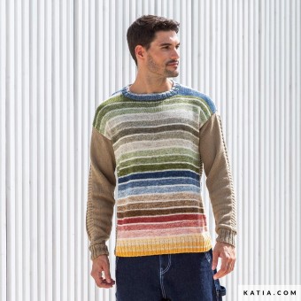 Подходит ли Katia Fair Cotton для пледов Да, отлично держит форму и не раздражает кожу