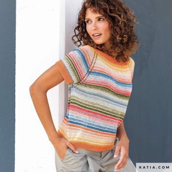 Натуральная пряжа Katia Fair Cotton для лёгких изделий