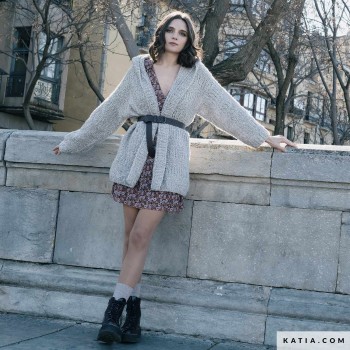 Вязаная одежда из Katia Komorebi — мягкость и красота оттенков