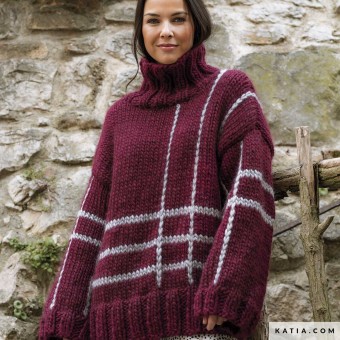 Вяжется ли Katia Love Wool крючком так же легко, как спицами? — Да, особенно с крупным крючком.