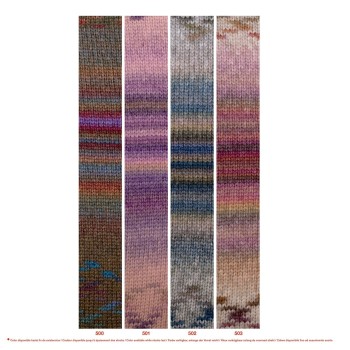 вся палитра пряжи Katia Melody Jacquard Print