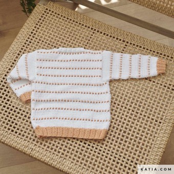 Подходит ли Katia SeaCell Cotton для кружевного вязания? — Да, отлично держит ажурные мотивы и схемы.