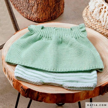 Комплект из топа и блузона для малышей Summer Comfort