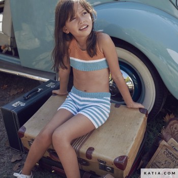 Комплект из трикотажного топа и шорт Summer Comfort