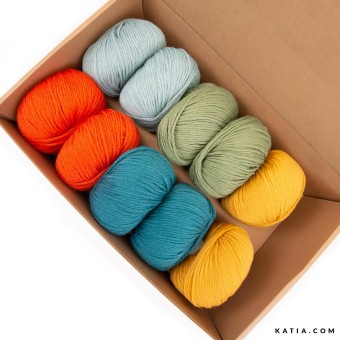 Благодаря средней толщине пряжа Super Merino идеально подходит чтобы научиться вязать
