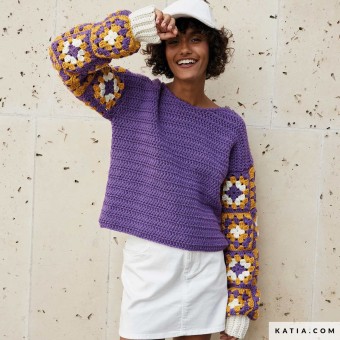 Для создания этого изделия используйте пряжу Katia Super Merino, которая обеспечивает мягкость и высокое качество