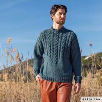 Мужской свитер с начесом от Supreme Merino