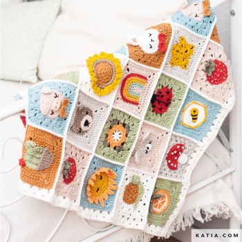 Katia United Cotton — натуральная нить для вязания детских игрушек и амигуруми