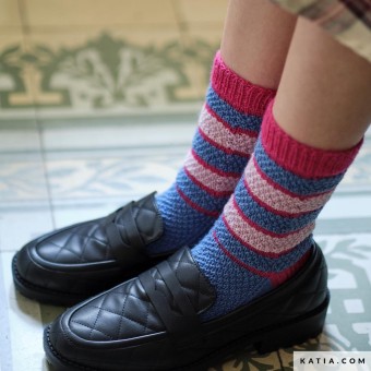 Изысканная носочная пряжа Katia United Socks