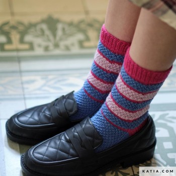 Изысканная носочная пряжа Katia United Socks