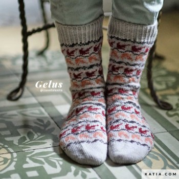 Для чего подходит пряжа Katia United Socks? Для вязания носков, перчаток, детских вещей и вязаных аксессуаров.