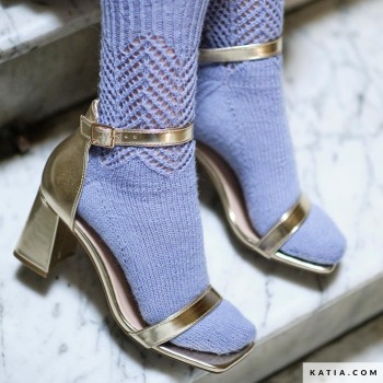 Можно ли вязать из Katia United Socks носки? — Да, пряжа специально предназначена для носков.