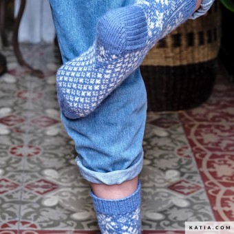  Какой тип пряжи у Katia United Socks? — Трёхслойная, 3-ply.