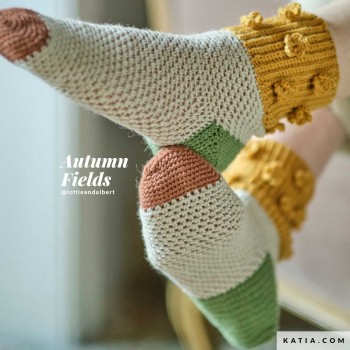 Носки из шерсти Superwash Katia