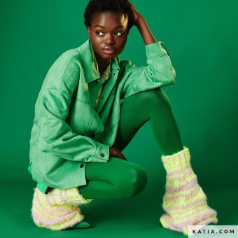 Вязаные молодежные гетры Nicki Leg Warmers от WOW!