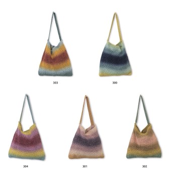 вся палитра оттенков пряжи Katia WOW-Tote Bag