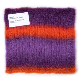 Образец связанный из пряжи Lana Grossa Gigante