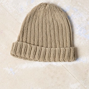 Детская вязаная шапочка ERIK Punto 83 PTO-083_17 из пряжи LANGYARNS Baby Cotton Naturally Colored