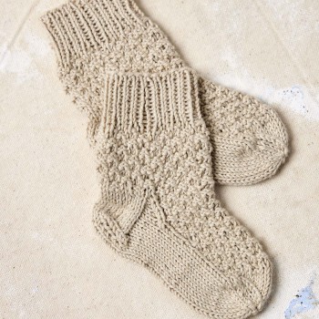 Детские вязаные носки HENRIK Punto 83 PTO-083_14 из пряжи LANGYARNS Baby Cotton Naturally Colored