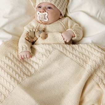 Хлопковая пряжа Baby Cotton Naturally Colored, 100% натуральный состав
