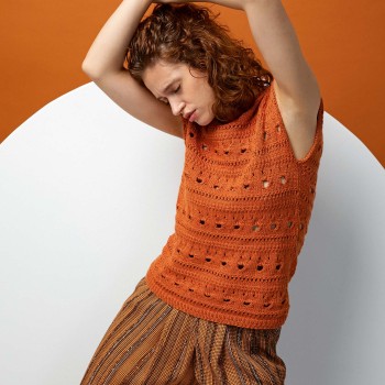 Вязаный Топ MIRIAM FAM 280 Коллекция 280_32 LANGYARNS Norma