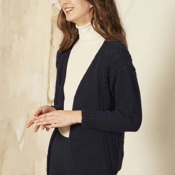 Вязаный кардиган LANGYARNS Design Studio 990-298 LANGYARNS CASHMERE CLASSIC