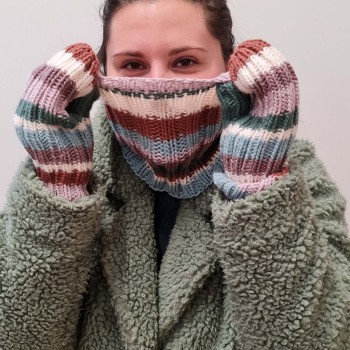 Варежки, воротник, шапка LANGYARNS Design Studio 990-280 LANG YARNS CASHMERE CLASSIC